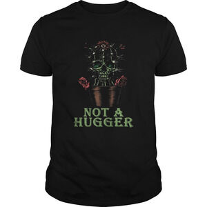 Skull Cactus Not A Hugger Shirt